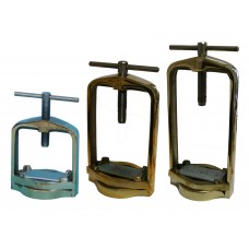 Ainsworth Flask Clamp Brass With Spring - Size Options Available